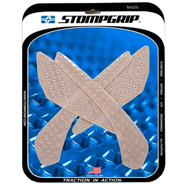 トラクションパッド タンクキット 18年-20年 GSX-S750 クリア