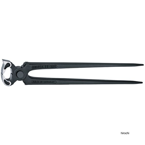 KNIPEX 防錆仕上ゲハンドル 蹄鉄工用プライヤー ハンブルグ型 ヘッド幅20mm 全長300mm
