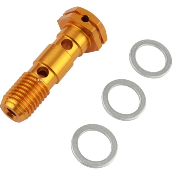 バンジョーボルト P1.25 ダブル ゴールド