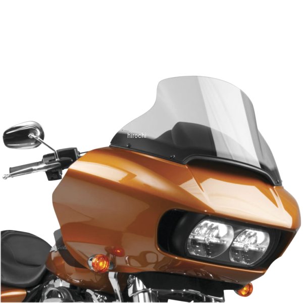 Mid/Std. ウィンドシールド 15年-23年 ハーレー FLTR/FLTRU ロードグライド ライトスモーク