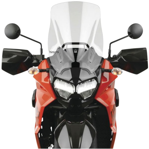 V Stream/Wave Mid/Std. ウィンドシールド 22年以降 KLR650 ライトスモーク