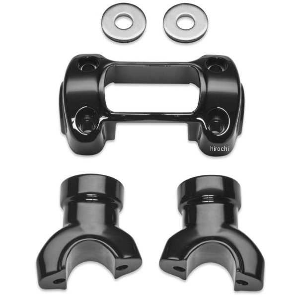 ハンドルバーライザー＆クランプキット 18年以降 グロスブラック 55900194