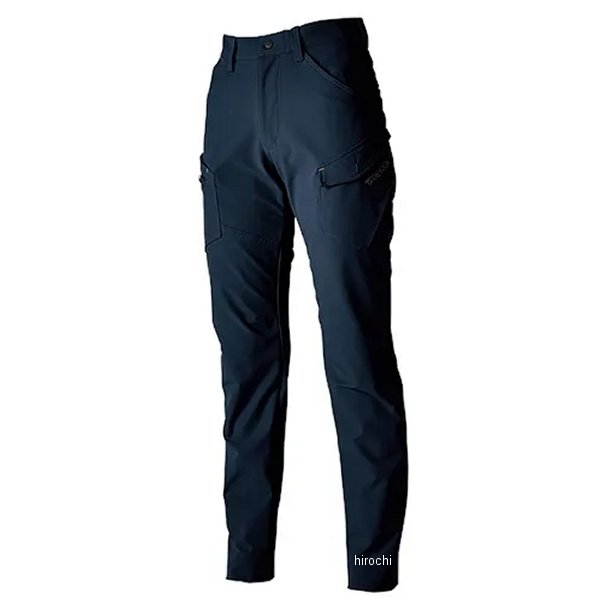 TSエコダブルライトクロスレディースカーゴパンツ ネイビー