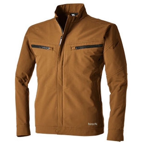 TSエコダブルライトクロスジャケット キャメル