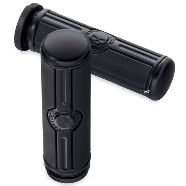 ハンドグリップ スカル 08年以降 ツーリング 1.5インチ 黒 56100361