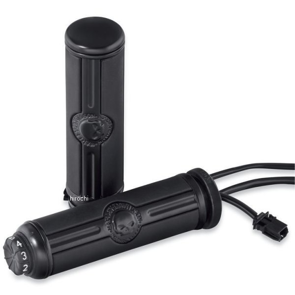 ヒートグリップ スカル 96年以降 黒 56100363