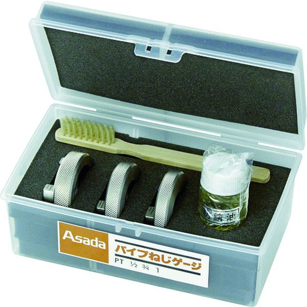 パイプねじゲージ 1/2 -2 セット