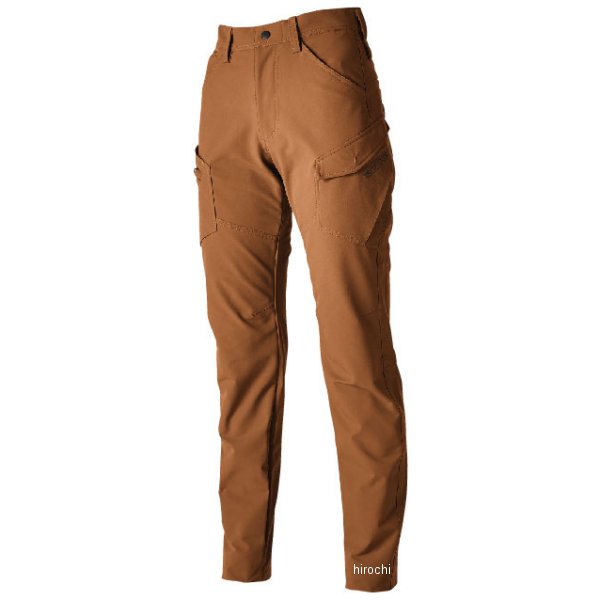 TS 4D エコダブルクロスレディースカーゴパンツ キャメル