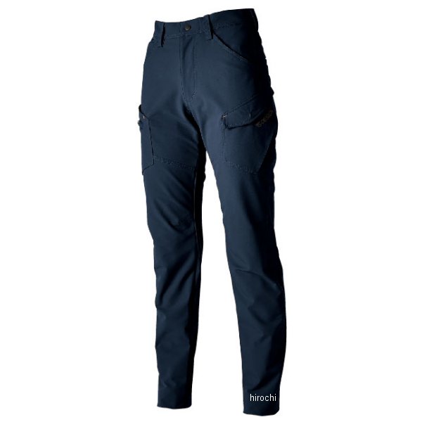 TS 4D エコダブルクロスレディースカーゴパンツ ネイビー