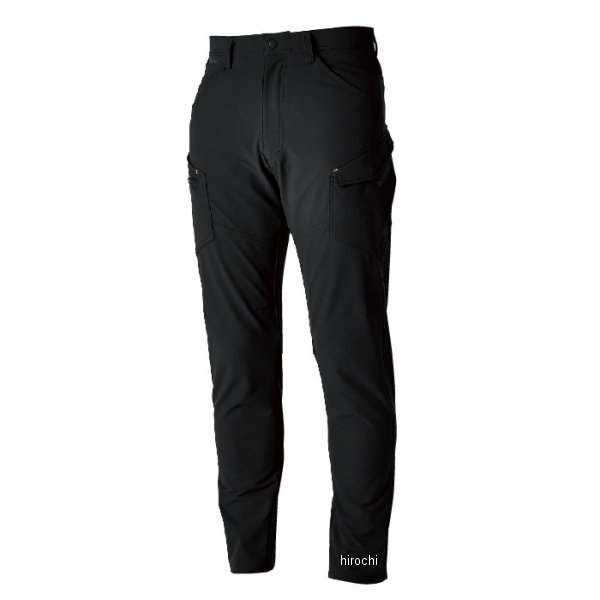 TS 4D エコダブルクロスメンズカーゴパンツ 黒
