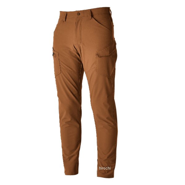 TS 4D エコダブルクロスメンズカーゴパンツ キャメル
