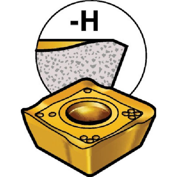 サンドビックコロマントカンパニー サンドビック コロミル490用チップ(355) 3040 10個入り