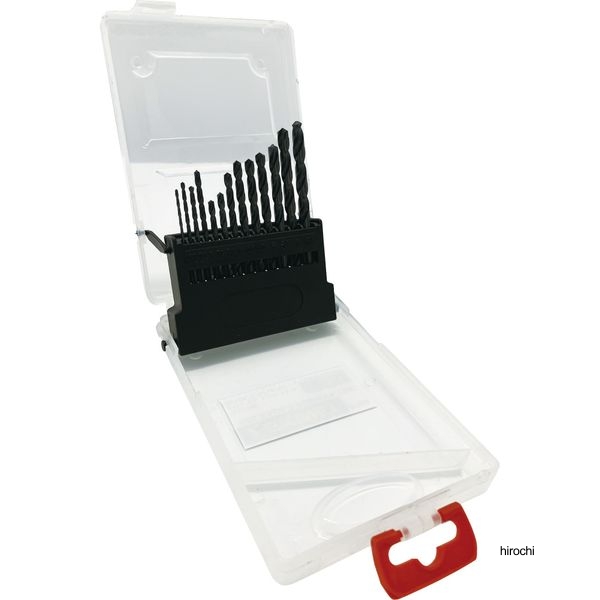 SIGNET 13本組 HSSハイス ストレートドリルセット 1.5～6.5mm ケース付