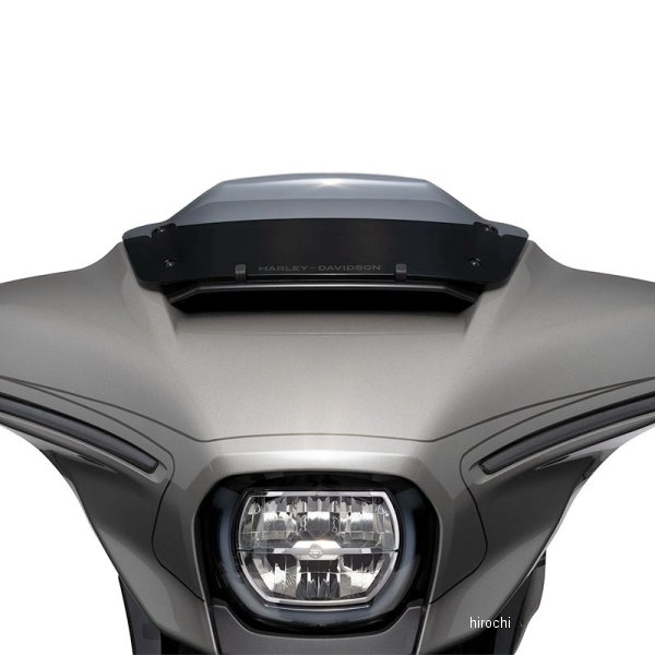ウインドスプリッター 5インチ ウインドシールド 23年以降 FLHXSE ダークスモーク 57400597