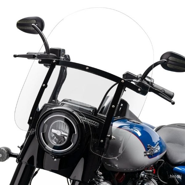 デタッチャブル ウインドシールド 20インチ 15年以降 FLRT クリア 57400631