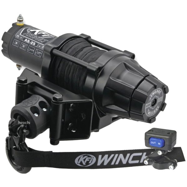アサルト シリーズ ウインチ 2500 ポンド 合成ケーブル 