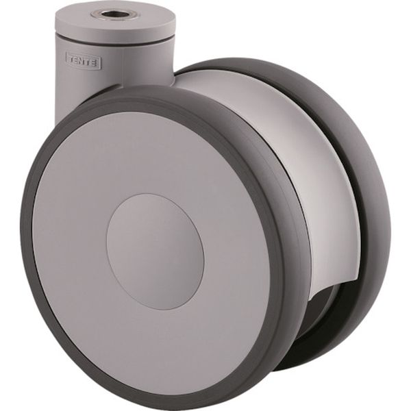 高性能旋回双輪キャスターLINEA(ウレタン車輪)