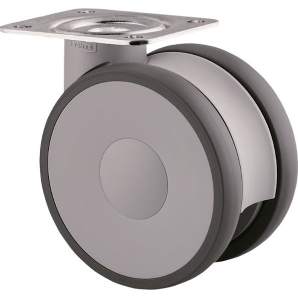 高性能旋回双輪キャスターLINEA(ウレタン車輪)