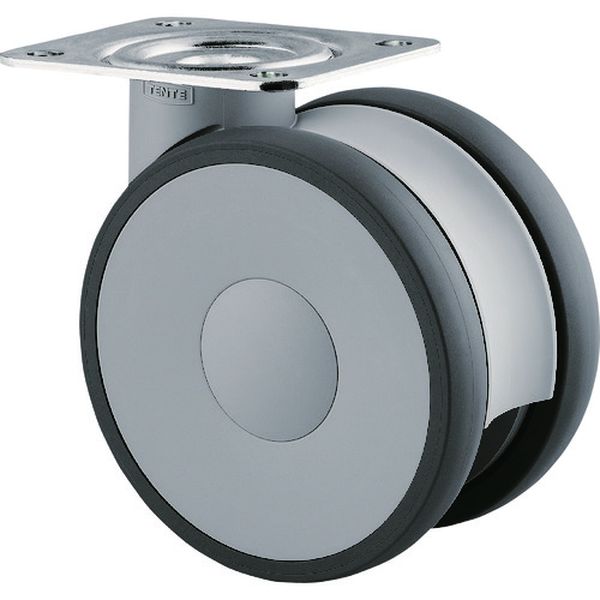 高性能旋回双輪キャスターLINEA(ウレタン車輪)