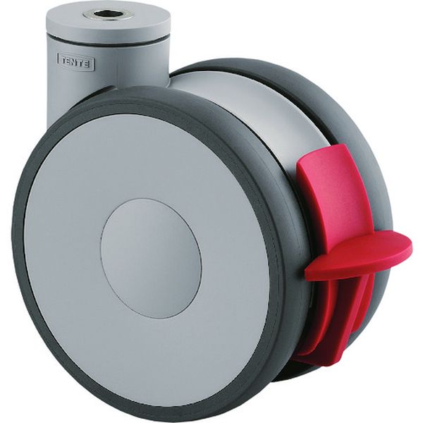 高性能旋回双輪キャスターLINEA(ウレタン車輪)