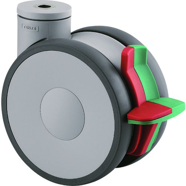 高性能旋回双輪キャスターLINEA(ウレタン車輪)