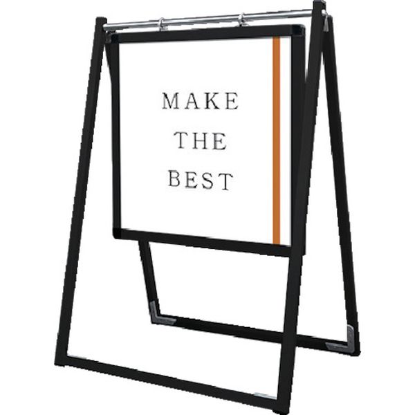 504-6128  ブラックスイングサイン 450×450