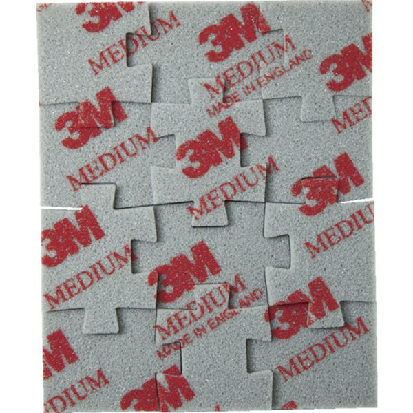 5081JIG  ジグソーパズル型スポンジ研磨材 ミディアム ＃120～180相当 10枚入り