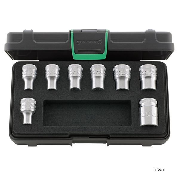 STAHLWILLE 8点組 1/2SQ ヘクスローブソケットレンチセット