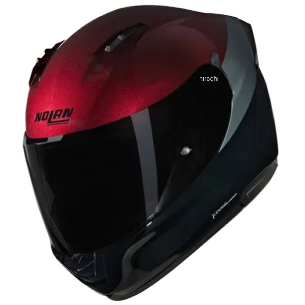 フルフェイスヘルメット N606 SPECIALE 黒/赤/グレー 343 Mサイズ