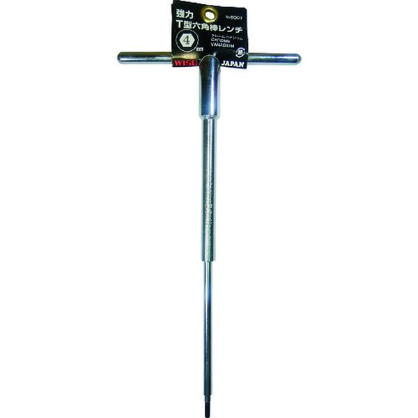 600T40 126-9355  T型六角棒レンチ 4.0×256
