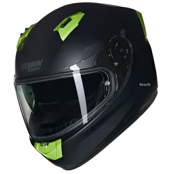 フルフェイスヘルメット N606 ノーブルクラシック 黒/緑 311 XLサイズ