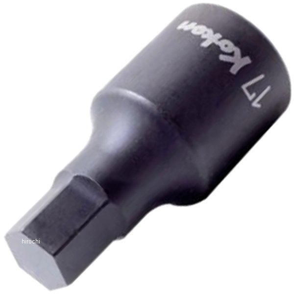 Ko-ken 3/4"(19mm)SQ. ヘックスビットソケット 全長75mm 15mm