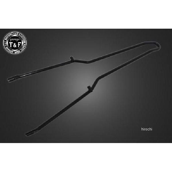 フラットフェンダー専用シーシーバー ロング ドラッグスター1100 ブラック