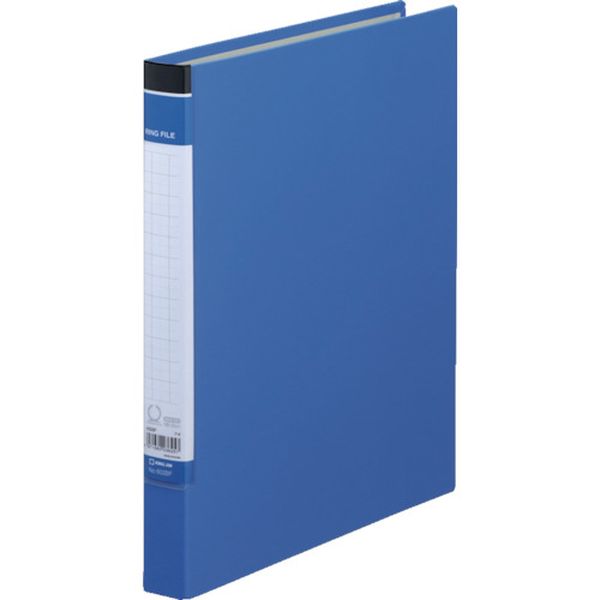 129-9071  リングファイルBF 青