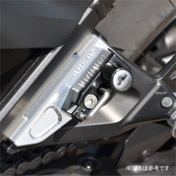 ヘルメットホルダー HAWK11 シルバー/メッキ