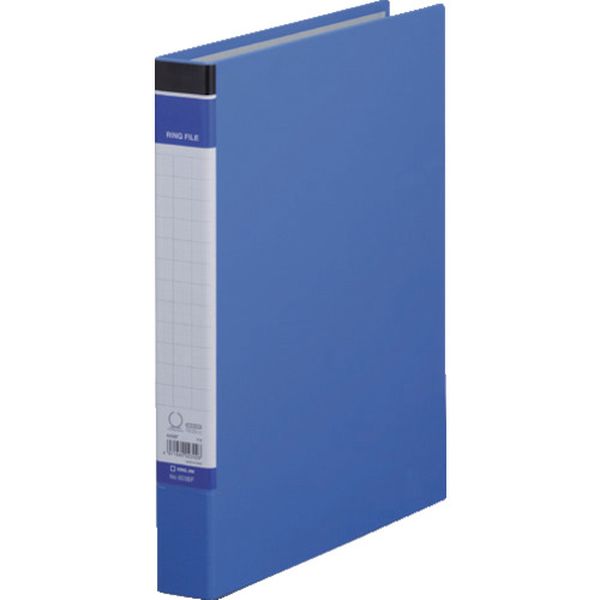 134-4087  リングファイルBF 青
