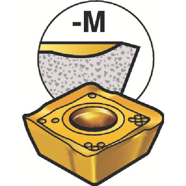 サンドビックコロマントカンパニー サンドビック コロミル490用チップ(355) S30T 10個入り