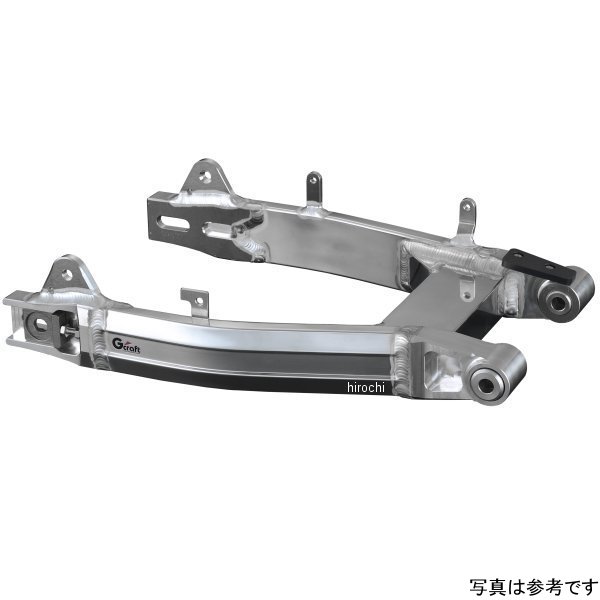 スイングアーム トリプルスクエア スタビ無し ベアリング仕様 ノーマル長 モンキー125 バフ仕上げ