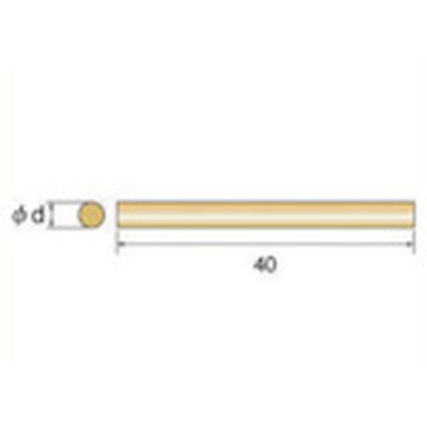 真鍮チップ  (5本入)