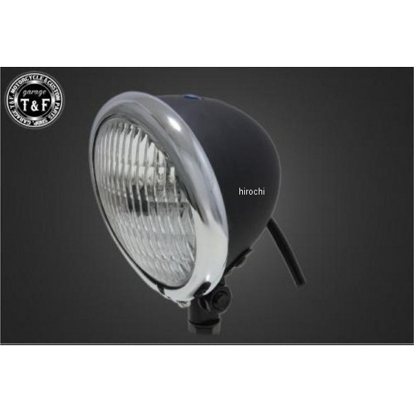 4.5インチベーツライト メッキ/マットブラック/クリアーレンズ+ステーA ドラッグスター400