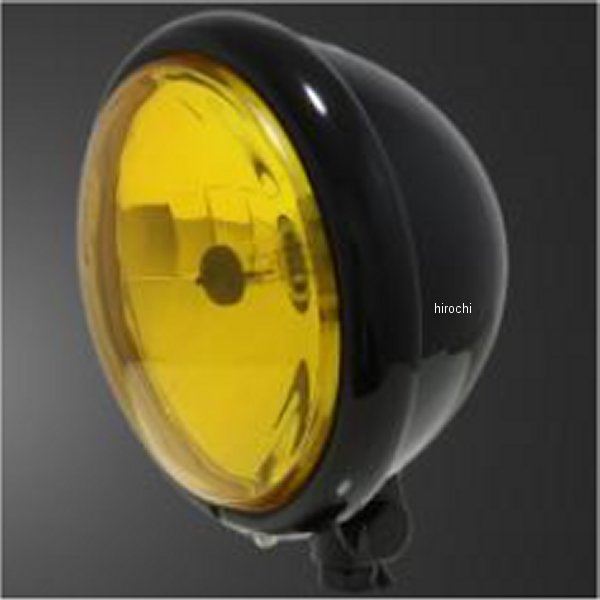 5.75インチベーツライト オールブラック/イエローレンズ+ステーE W650、W800