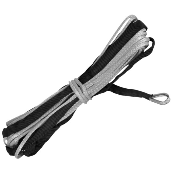 ウインチ交換部品 ダイニーマ ロープ 50 フィート×1/4 インチ