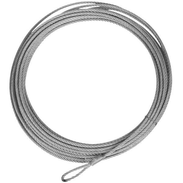 ウインチ交換部品 ワイヤーケーブル 50 フィート×1/4 インチ