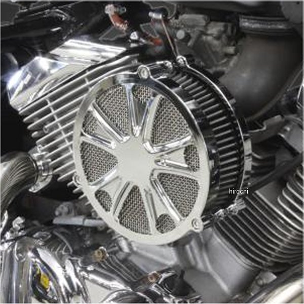 ラグジュアリーエアクリーナーキット スター ドラッグスター250 メッキ