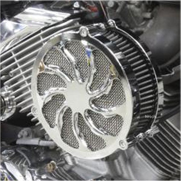 ラグジュアリーエアクリーナーキット タイフーン ドラッグスター250 メッキ