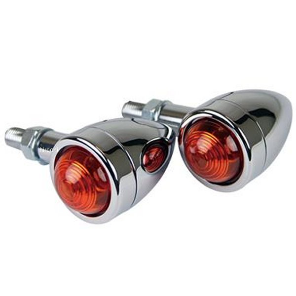 スピーダーウインカー クローム/オレンジ