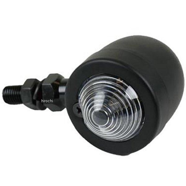 スモールバレットウインカー 黒/クリアレンズ