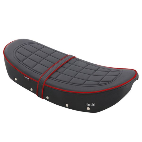 カスタムシート レッドパイピング ダックス125