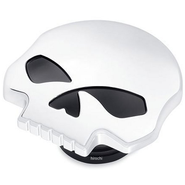 61100125 フュエルキャップ スカル クローム右 61100125A