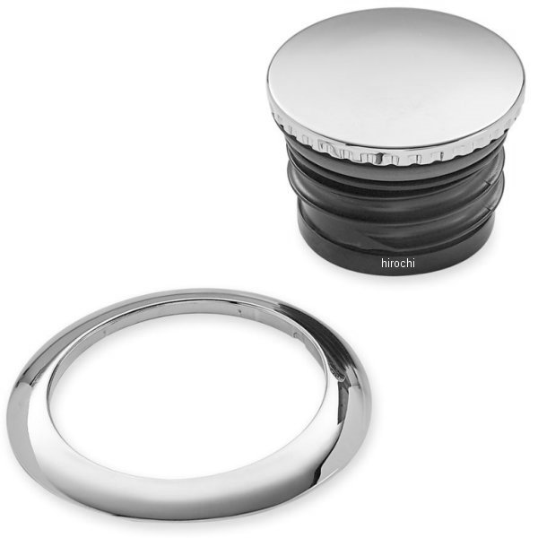 フュエルキャップ フラッシュマウント 18年以降 FXBB/FXBR クローム 61100133